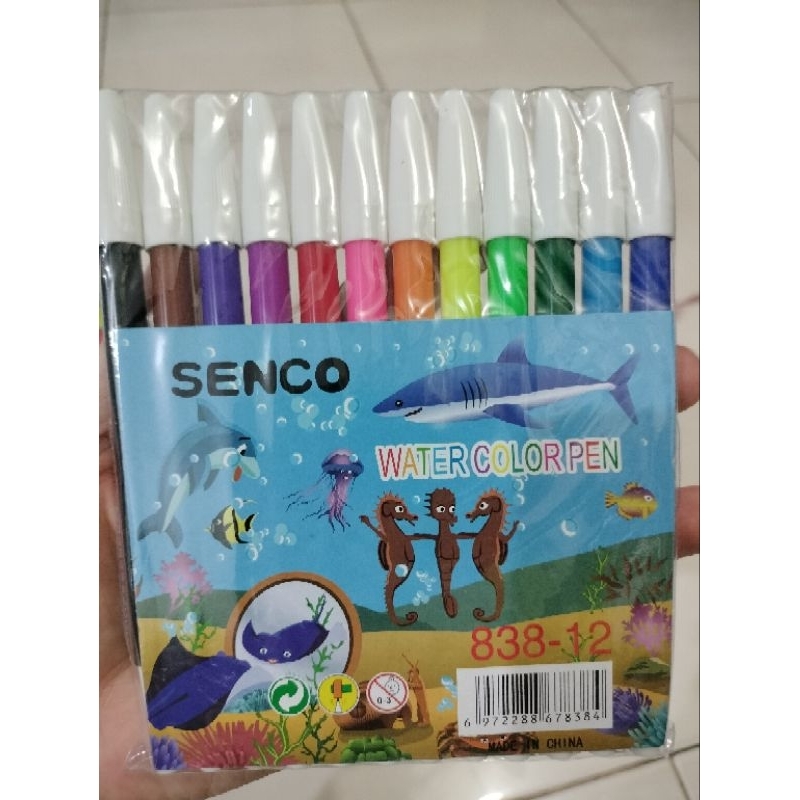 

SPIDOL I2 WARNA / SPIDOL WATER COLOR PEN / SPIDOL 12 PCS WARNA