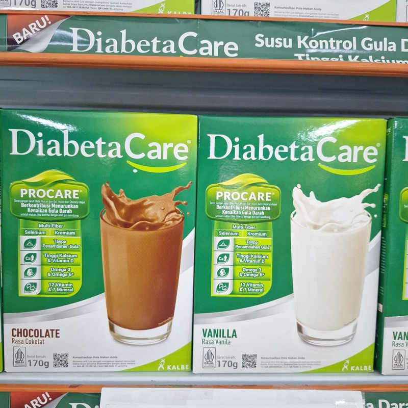 

DIABETACARE 170gram susu box