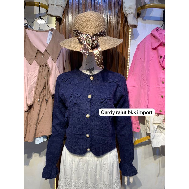 NewArival - VriShoopfashion / Cardy Korean Vintage Style Premium / Cardy Rajut Bangkok Import / Card