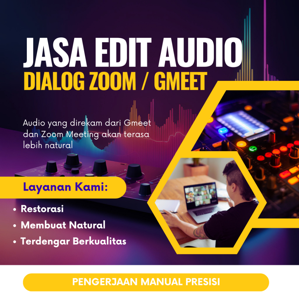 JASA EDIT AUDIO GMEET - ZOOM MEETING