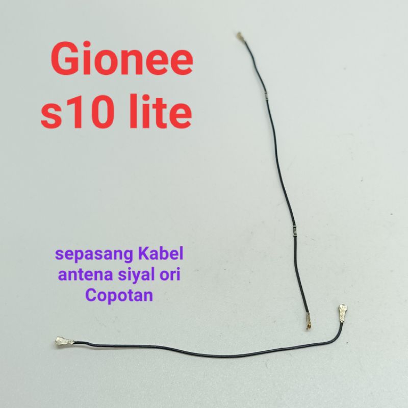 2 Kabel antena siyal Gionee s10 lite Original Copotan