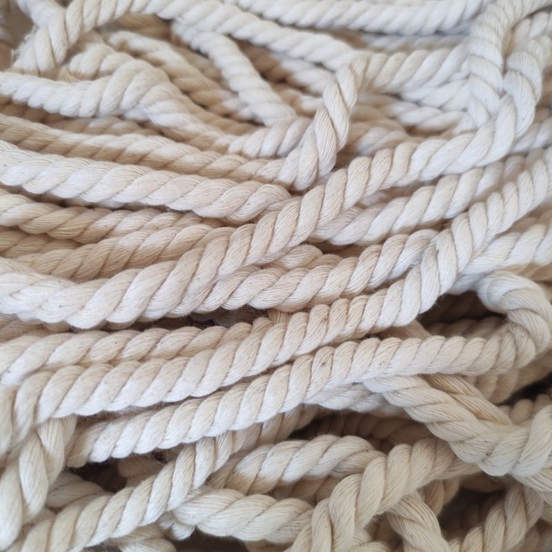 

Tali tambang katun 6mmper ikat tali dekorasi