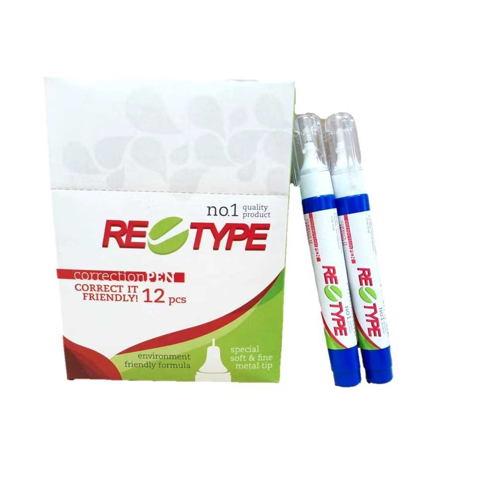 

RETYPE Type Correction Friendly