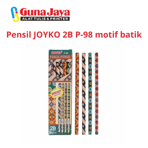 

Pensil JOYKO 2B P-98 motif batik (SATUAN)