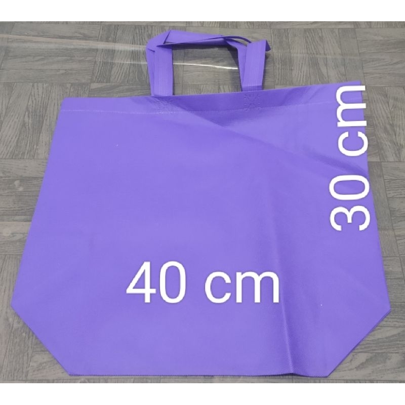 

Goodie Bag Landscape Ukuran 40x30x14 Ungu Polos