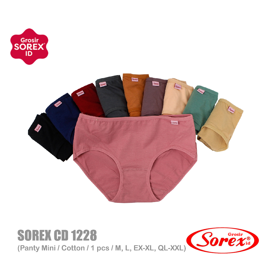 Celana Dalam 1227 Sorex | Pakaian Dalam Wanita Sorex Termurah ORI | Grosir Sorex Id
