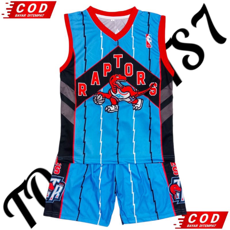 SETELAN JERSEY SINGLET OLAHRAGA BOLA BASKET ANAK LAKI LAKI NEW TERLARIS BAHAN ADEM FULL PRINTING / S