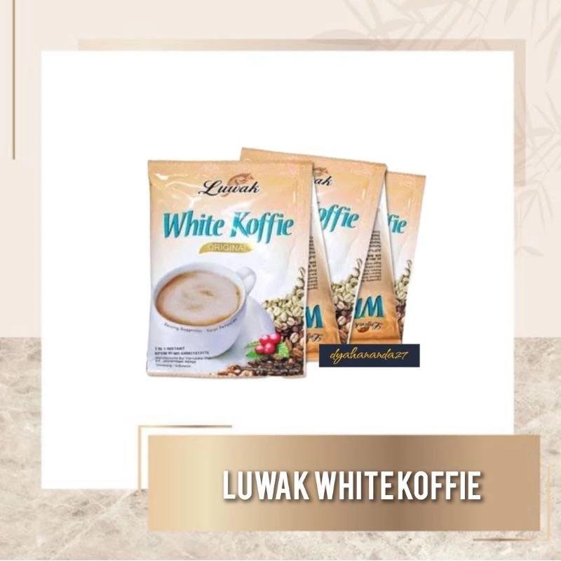 

luwak white koffie renceng