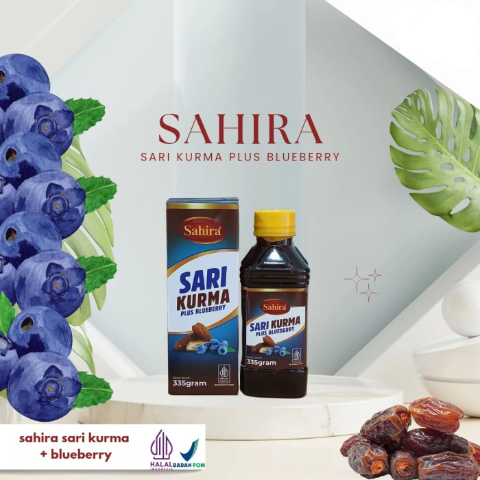 

Sari Kurma Sahira Plus Blueberry 335gr Termurah