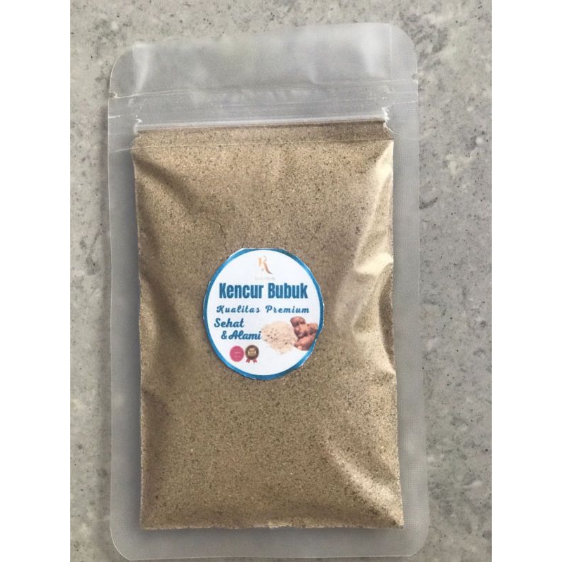 

Kencur Bubuk 100% Asli Dari Pure Kencur yang digiling menjadi Bubuk bumbu Seblak