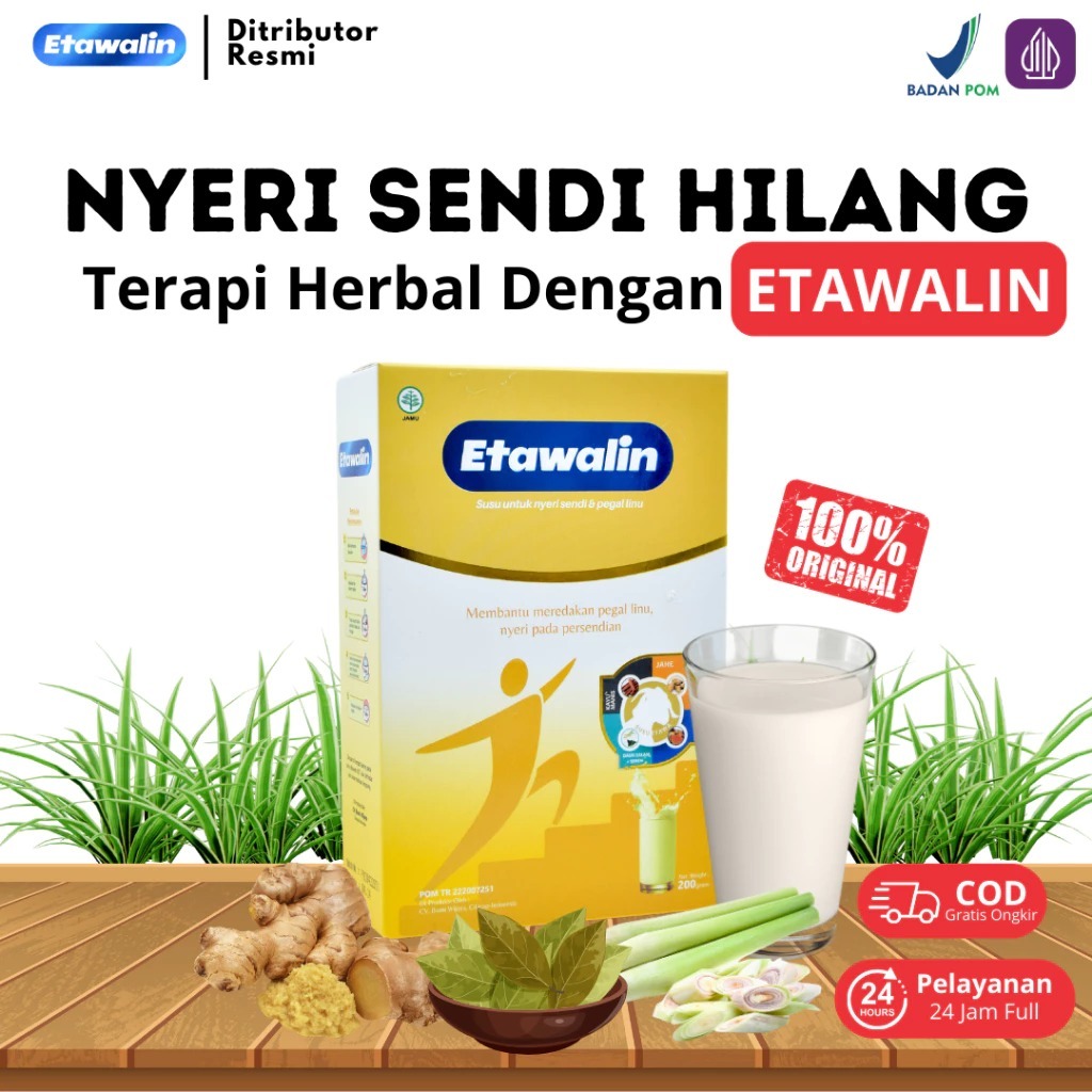 

Etawalin Nyeri Sendi Hilang Terapi Herbal Dengan ETAWALIN