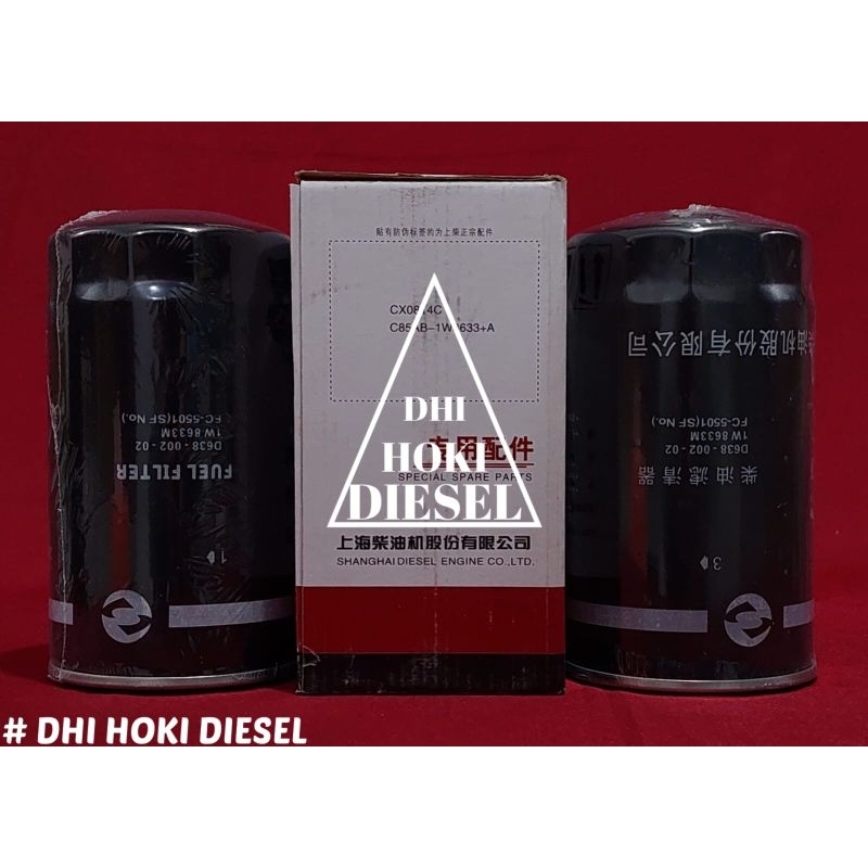 C85AB-1W8633+A / D638-002-02+B Fuel Filter SDEC