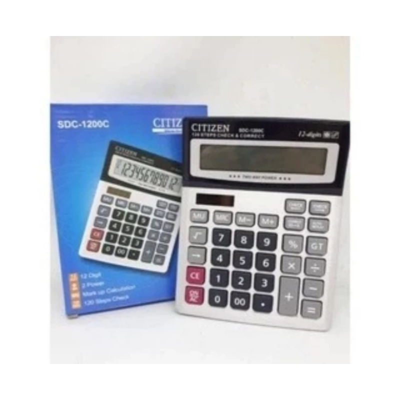 

KALKULATOR CITIZEN CT 2000C - CALCULATOR DESKTOP CITIZEN 2000