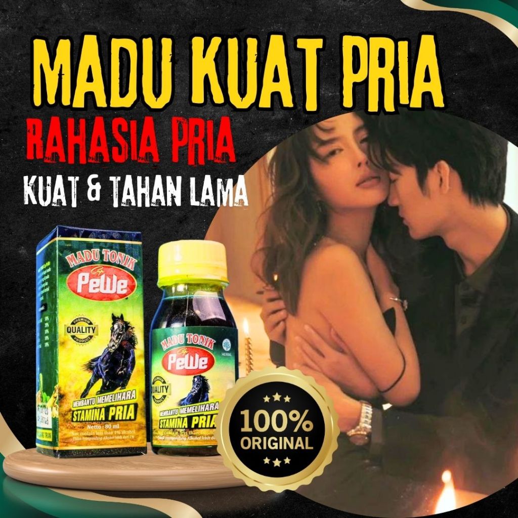 

MADU PEWE ORIGINAL - Madu Pria Dewasa untuk Vitalitas dan Keperkasaan - Asli Bergaransi Terlaris