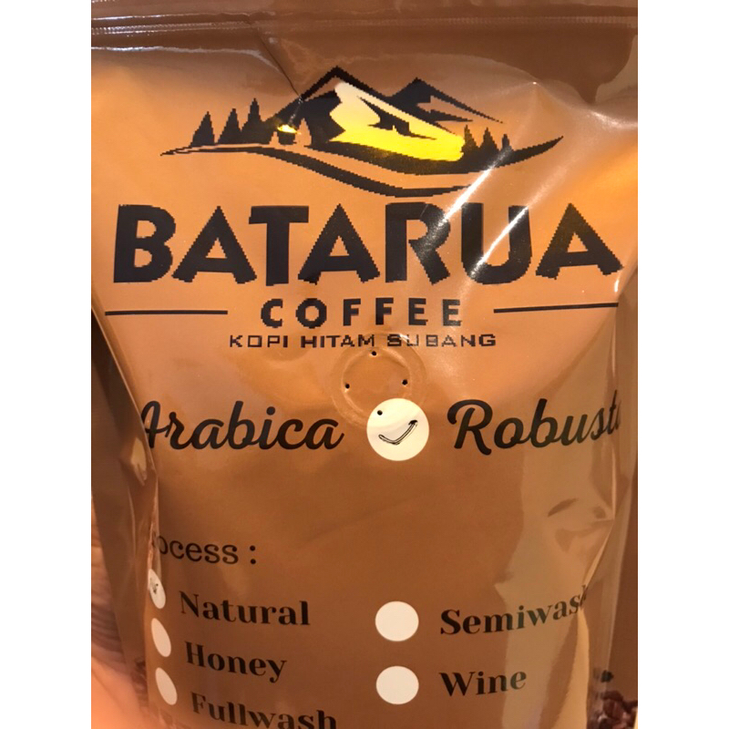 

Biji kopi Batarua jenis Robusta 1 kg