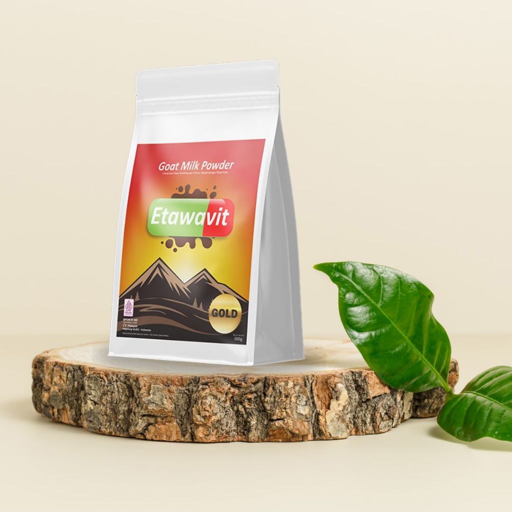 

Susu Kambing Etawa Asli Original Etawavit 1 pouch Isi 500 Gram Tanpa Efek Samping