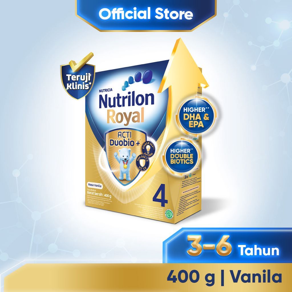 

Susu Nutricia Nutrilon Royal 4 Vanila 400 gram