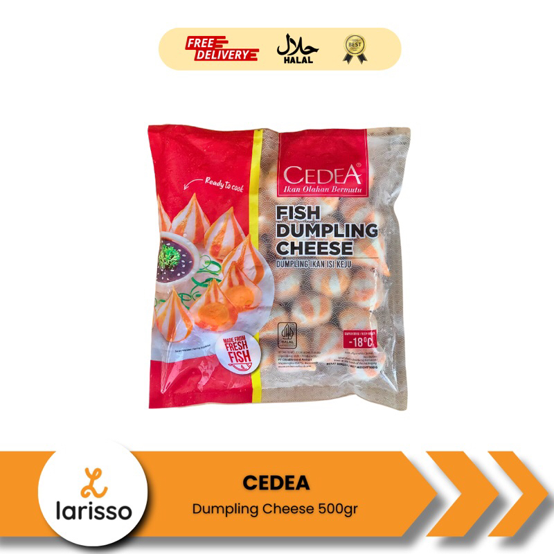 

Cedea Fish Dumpling Cheese 500gr - Frozen Food Olahan Makanan Beku
