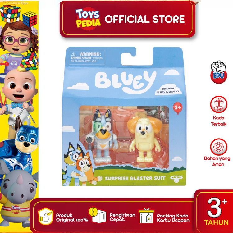 Mainan Figure Bluey 2 Pack S12