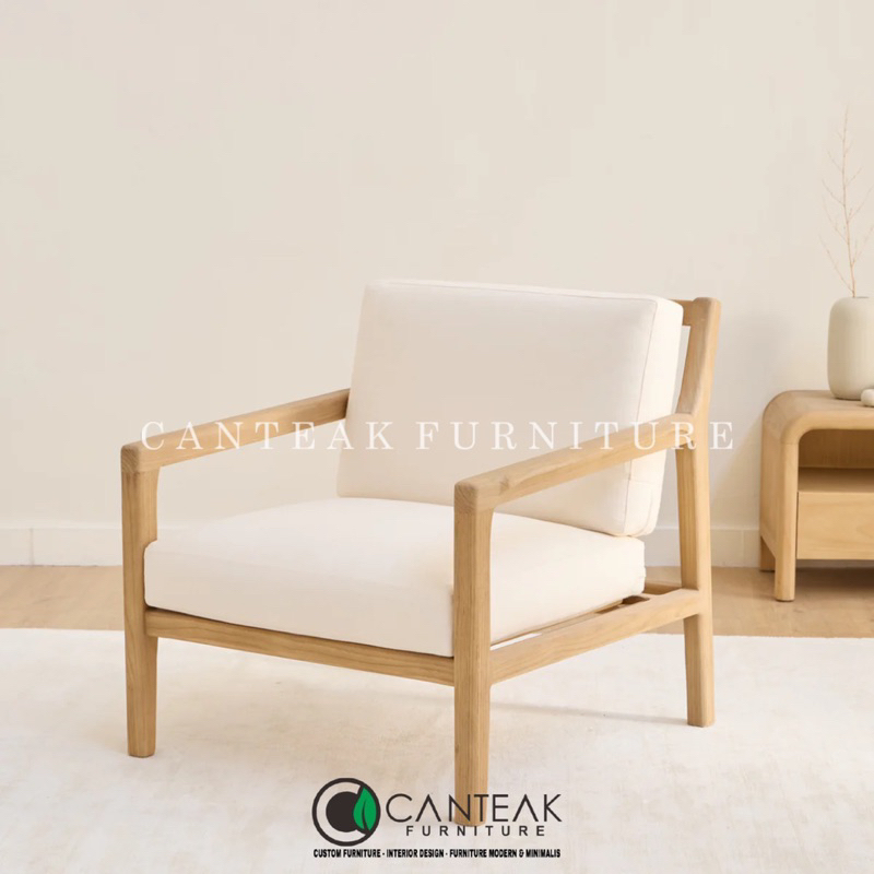 KURSI SANTAI-ARM CHAIR-KURSI JATI JOK