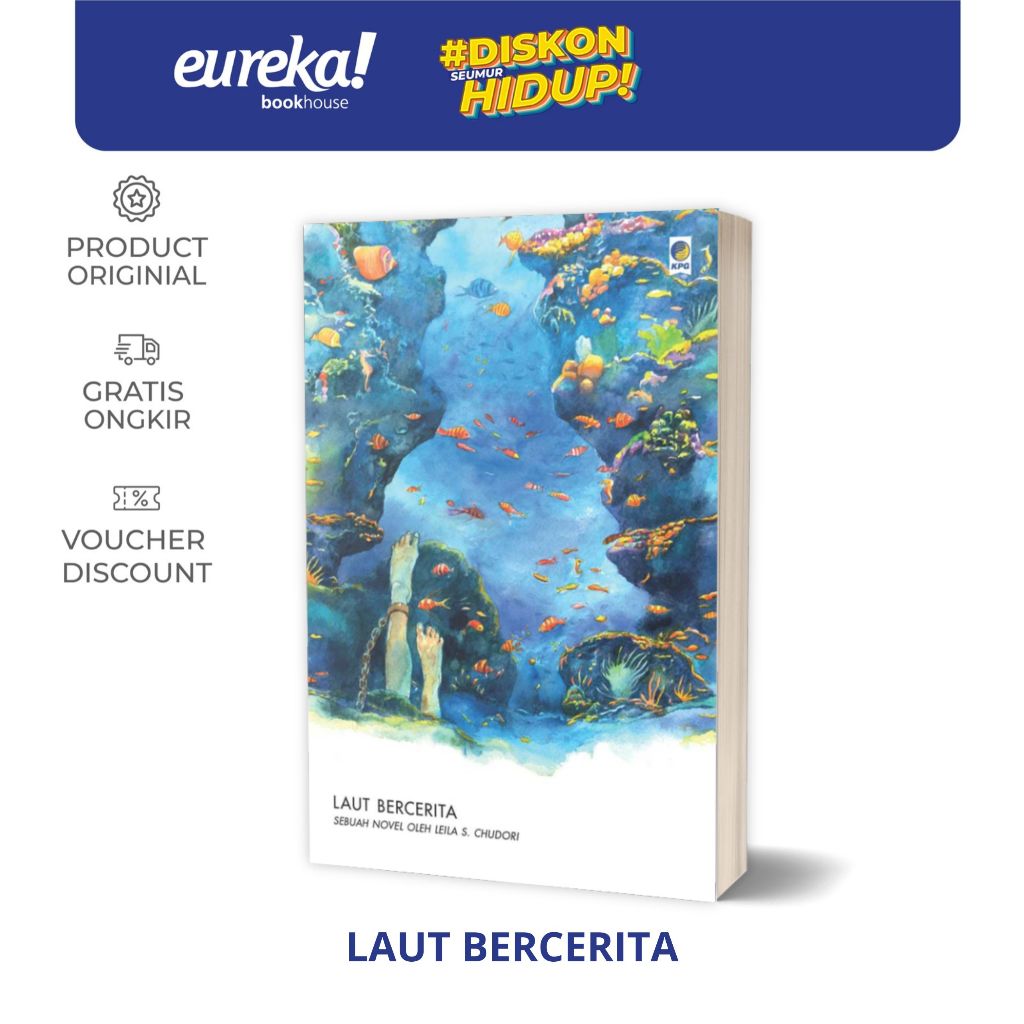 Novel Laut Bercerita - Gramedia