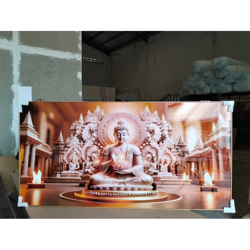 lukisan Porcelain Diamond 5d gambar Buddha