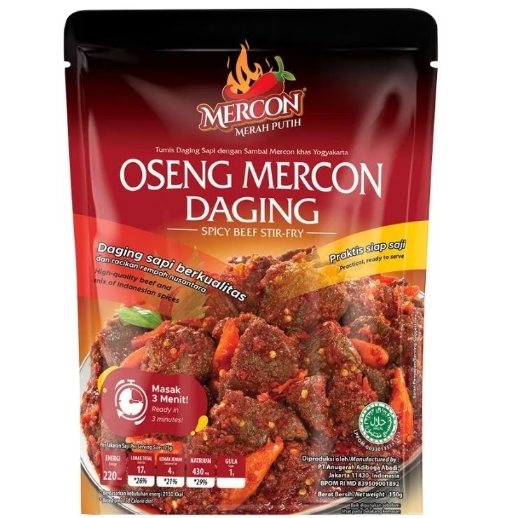 

Oseng Mercon Daging Merah putih Lngsung dari Official merah putih