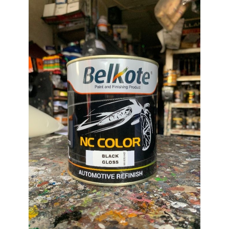 Belkote Black NC/ cat Hitam Belkote NC gloss