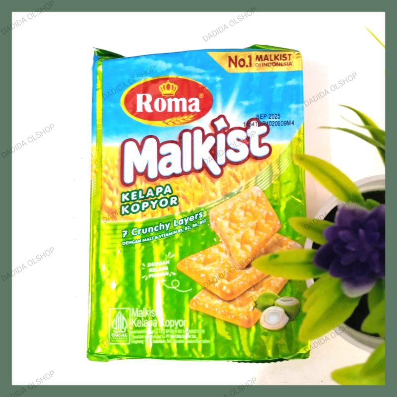 

Roma malkist kelapa kopyor 213 g