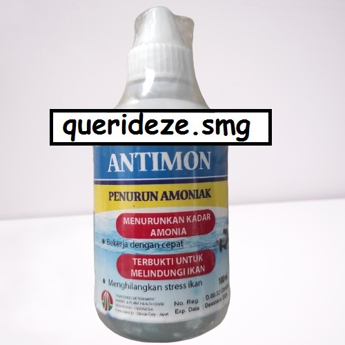 ANTIMON 100ml penurun amoniak menghilangkan stress ikan