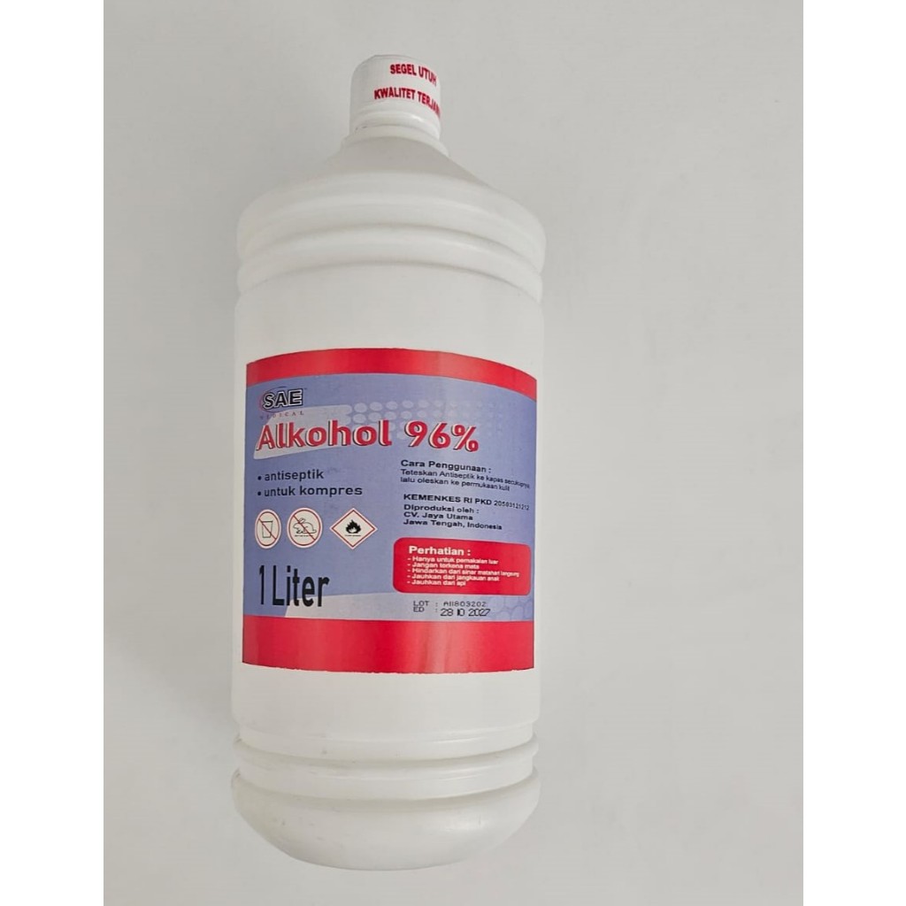 ALKOHOL 96% ETANOL ETHANOL 1 liter