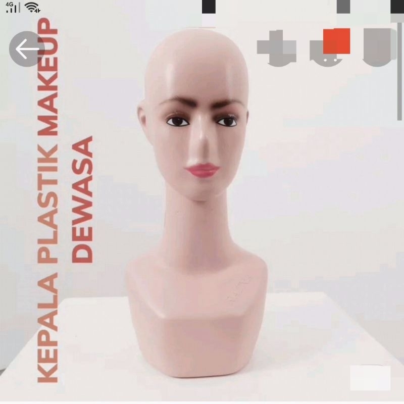 PATUNG MANEKIN KEPALA DEWASA(BEKAS)