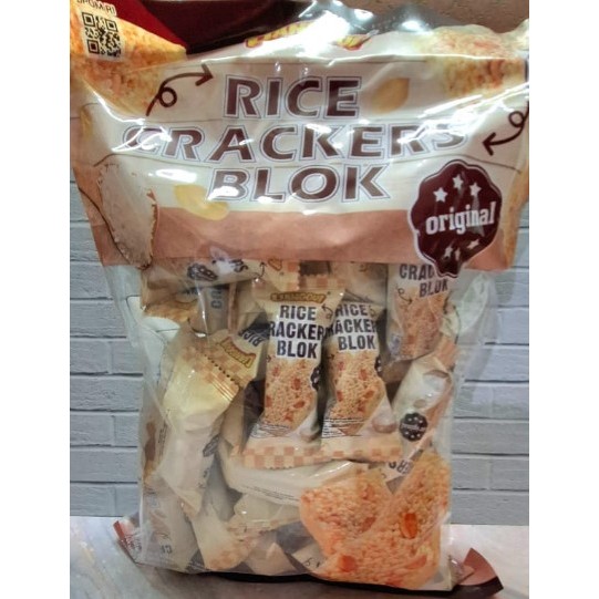 

Lianggui Lianggul Rice Crackers Blok Original Black Rice Kemasan 298gr