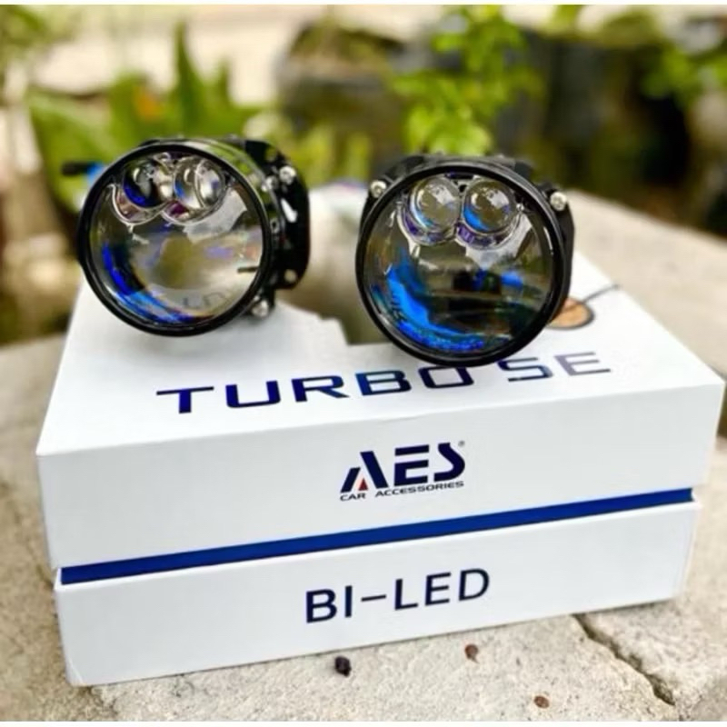 BILED PROJECTOR AES TURBO SE DOBEL LASER 2.5inchi 60watt