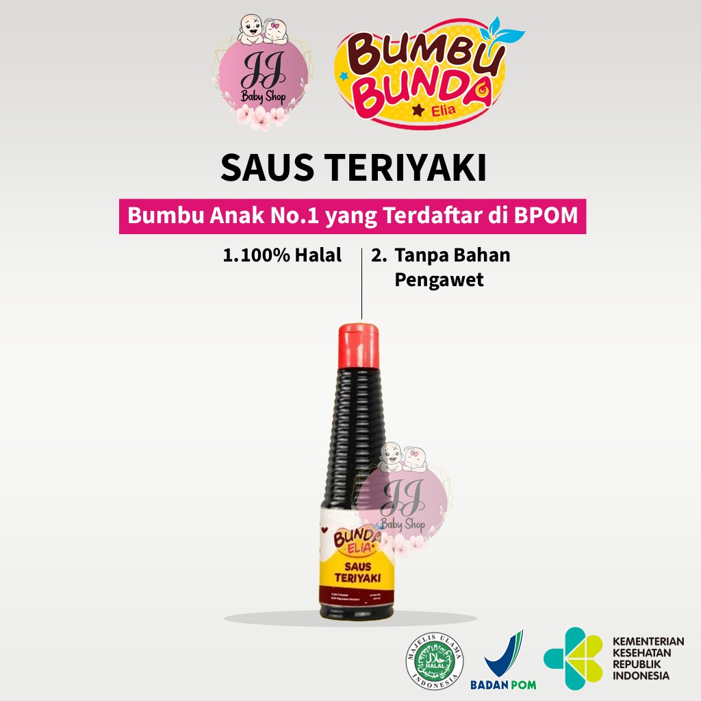 

Bumbu Bunda Saos Teriyaki NON MSG / SAOS TERIYAKI