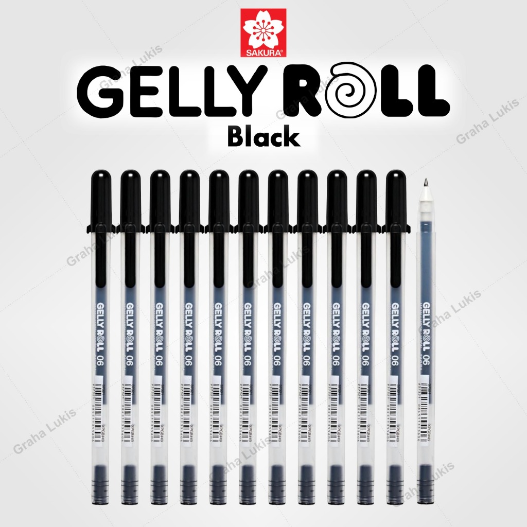 

Sakura Gelly Roll Black