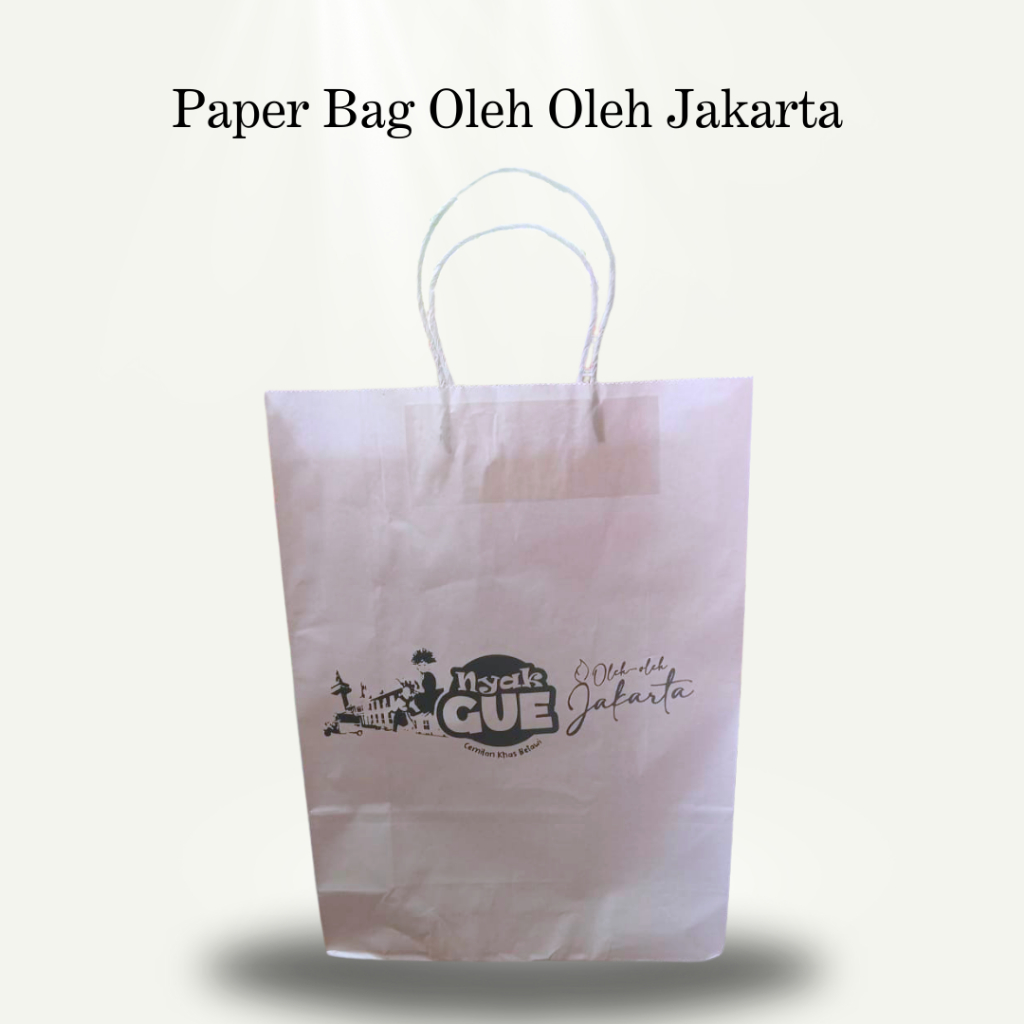

Paper Bag Nyak Gue Oleh Oleh Jakarta Oleh Oleh Betawi