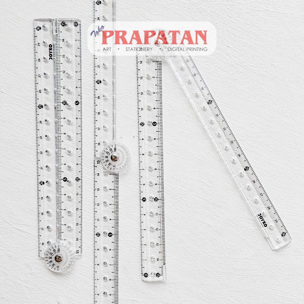 

Penggaris Lipat Joyko 30cm RL-FL5 | Foldable Ruler