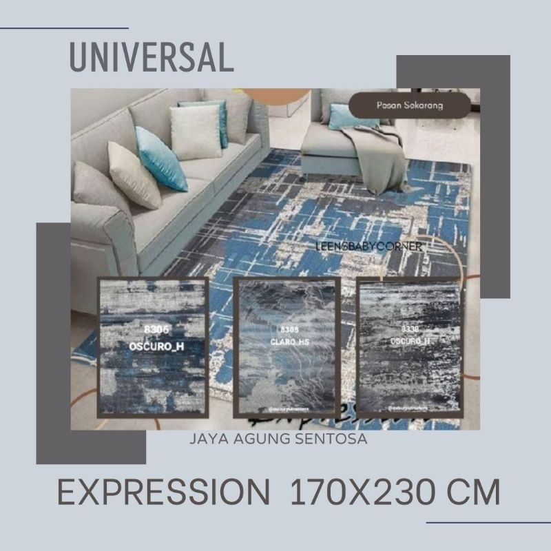 KARPET EXPRESSION KARPET UNIVERSAL UKURAN 170X230CM