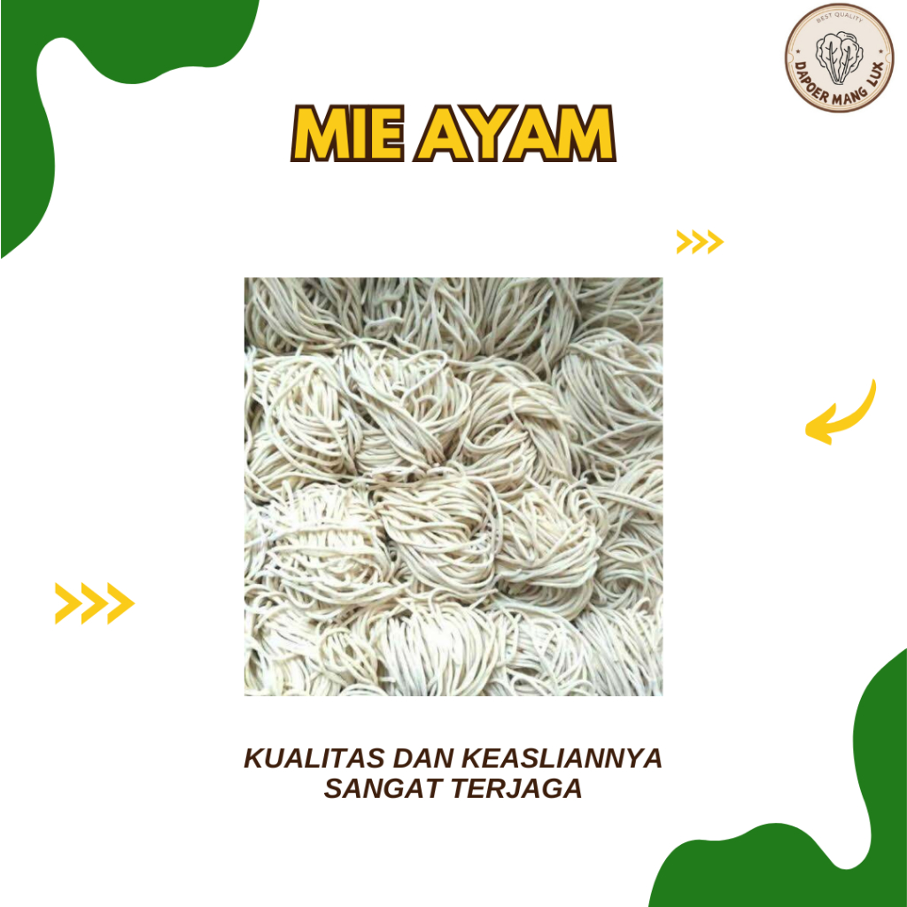 

MIE AYAM 1 BKS BEST QUALITY