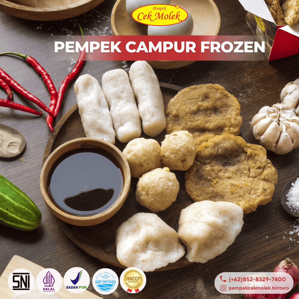 

Pempek Cek Molek Frozen Campur