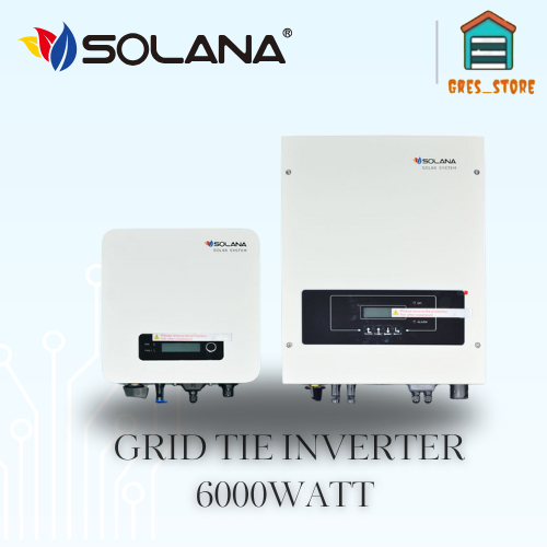 SOLANA GRID TIE INVERTER 6000VA ON GRID INVERTER 6000 VA 6000W EJP