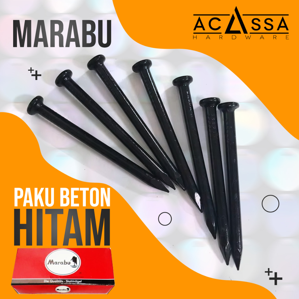 Paku Beton Hitam / Paku Beton / paku beton hitam marabu / paku dinding / paku tembok