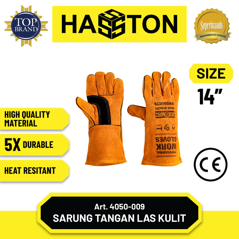 Hasston Sarung Tangan Kulit / Safety Gloves (4050)