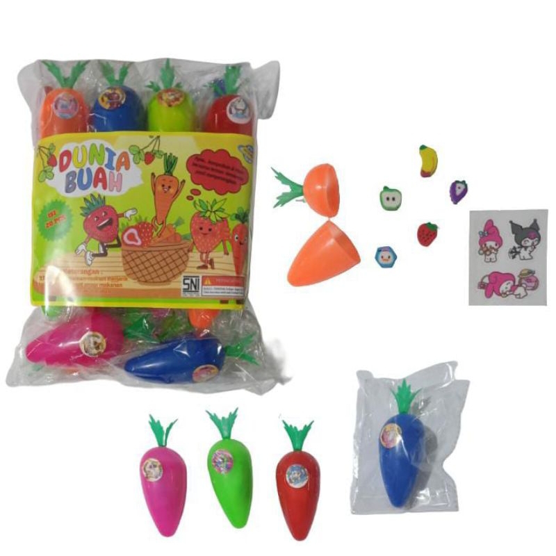 

wortel berhadiah isi 20 pcs