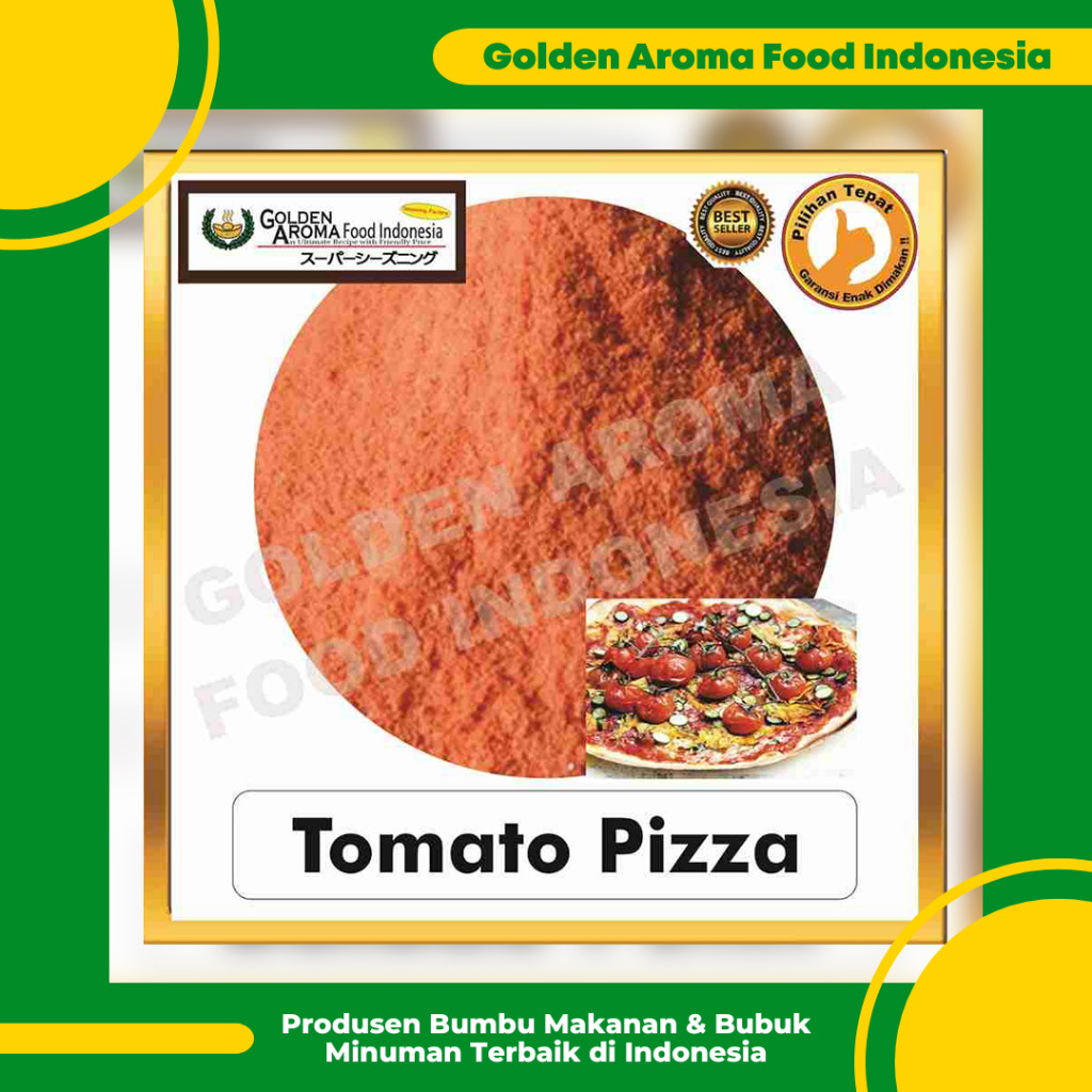 

Bumbu Tabur Rasa Pizza Tomat 1kg, Jual Bubuk Tabur Tomato Pizza Murah Enak Aman Terbaik GAFI Powder