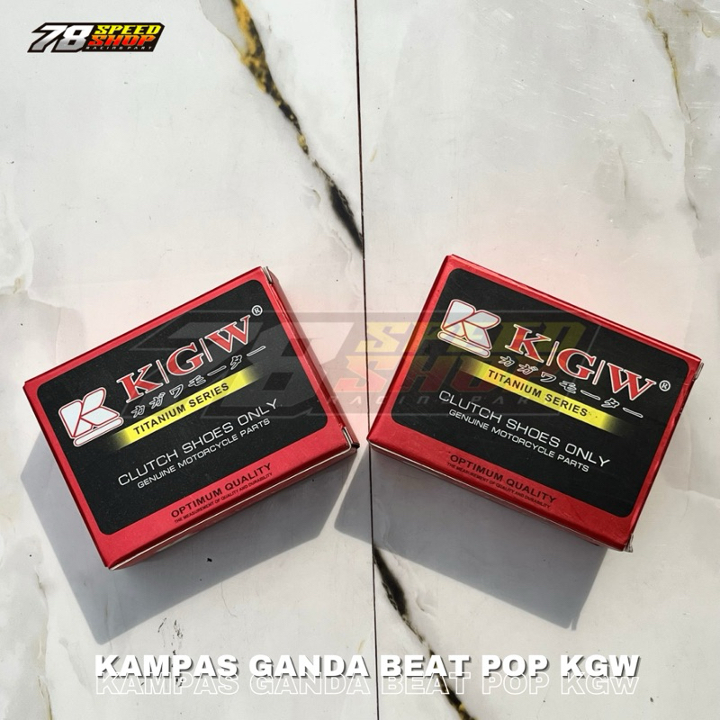 Kampas ganda KGW Beat Pop Original KGW Harga Sudah Termasuk Dengan Per Kampas Ganda | Kampas Ganda B