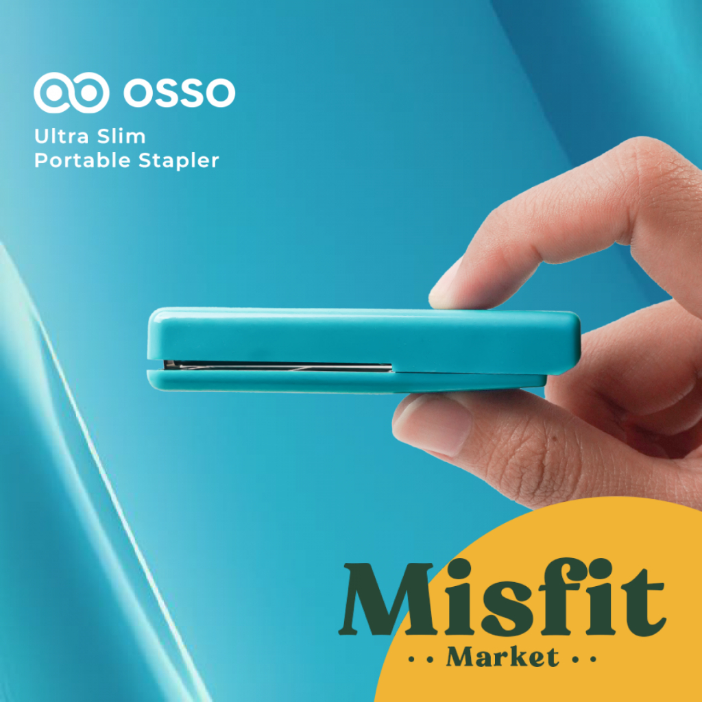 

OSSO Ultra Slim Mini Portable Stapler Jepretan Kertas Staples