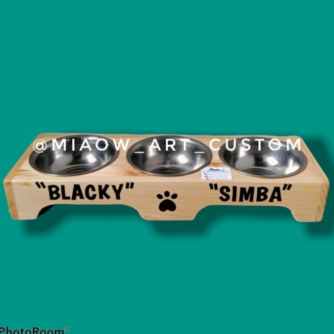 tempat makan dan minum kucing anti tumpah