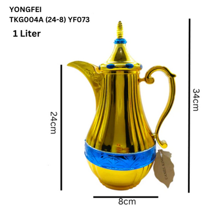 Teko Arab 1 Liter Vacuum Flask / Termos Arab Air Zamzam